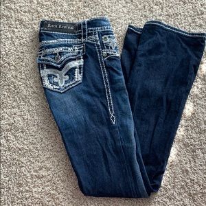 Serena Boot Cut Rock revival jeans